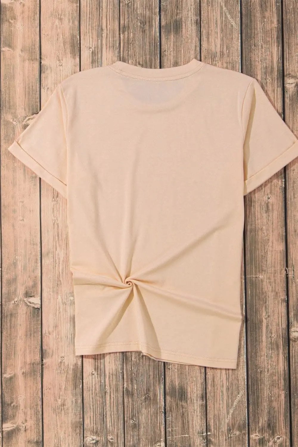 Pumpkin round neck tee - comfy style - Love Salve